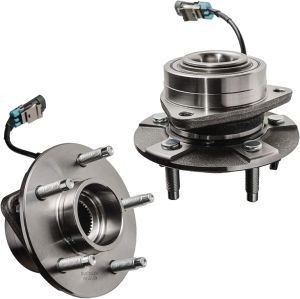 Montura do eixo de rolamento da roda de aço cromo dianteiro para Saturn Vue Equinox Torrent Pontiac